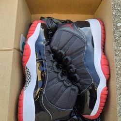 Jordan 11 Bred size 4 and 4.5 (Pick Up)