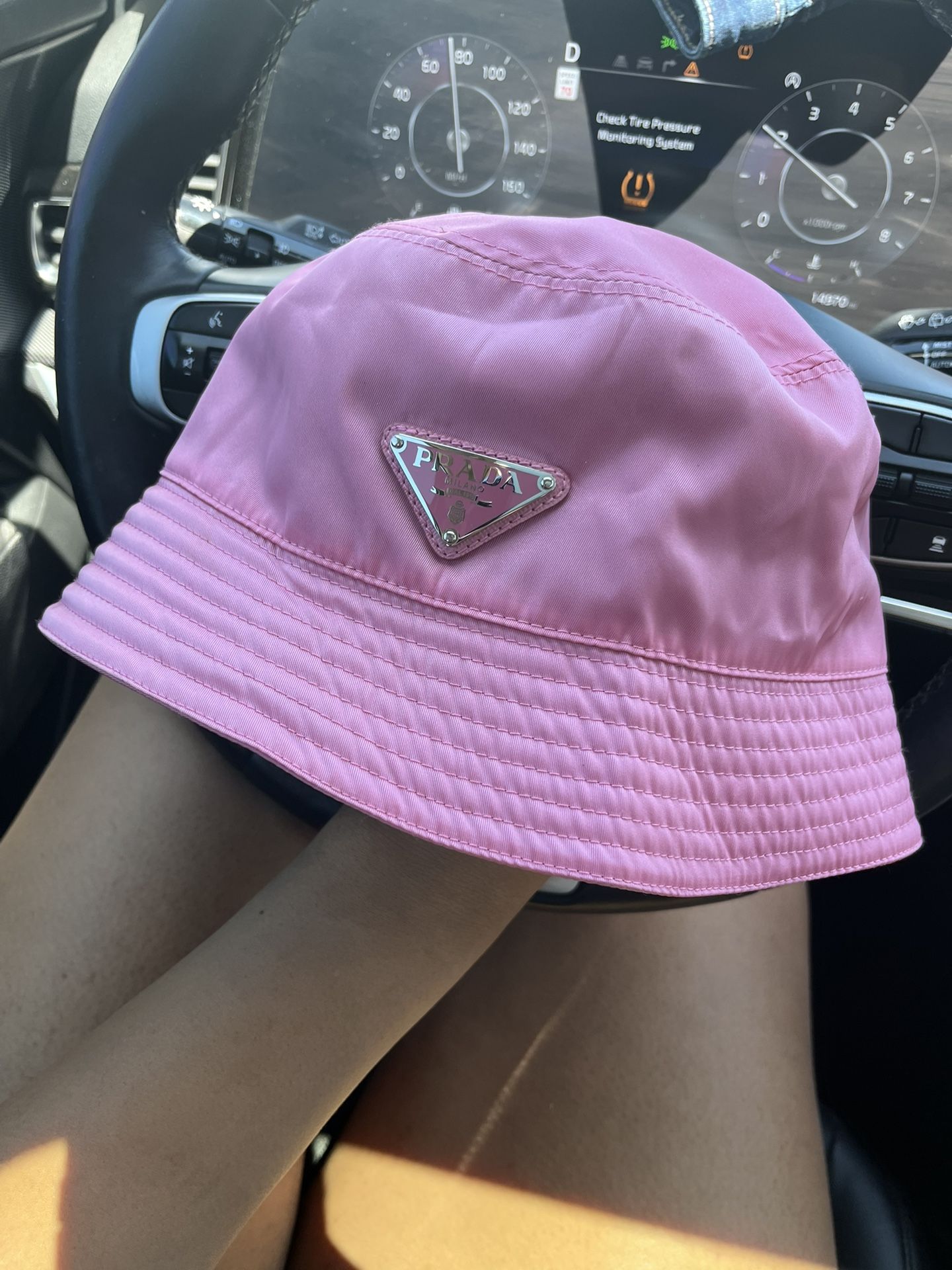 Childrens Pink Prada Hat For Sale 