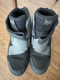 Black Everlast shoes size 10.0