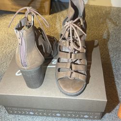 Womens Lace Up Heels