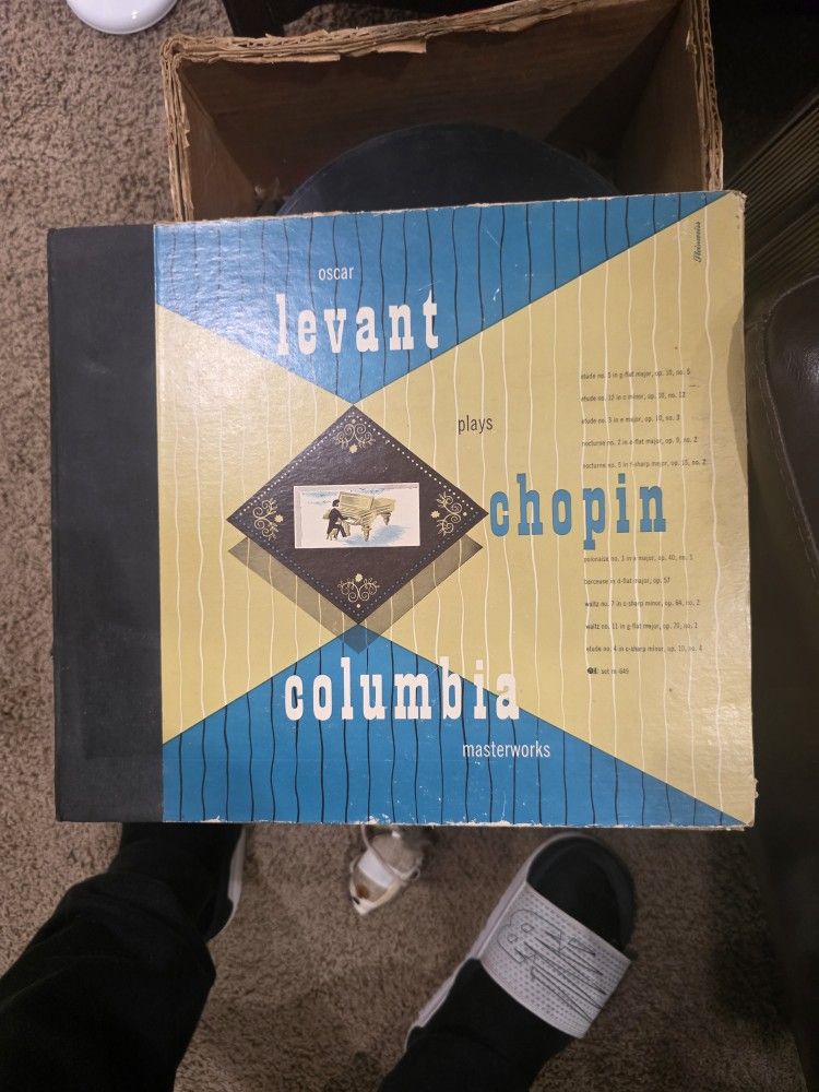 Oscar Levant Plays Chopin from Columbia Masterworks Record Albums