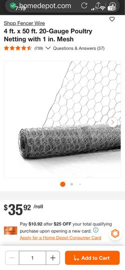 Chicken wire garden hose extension