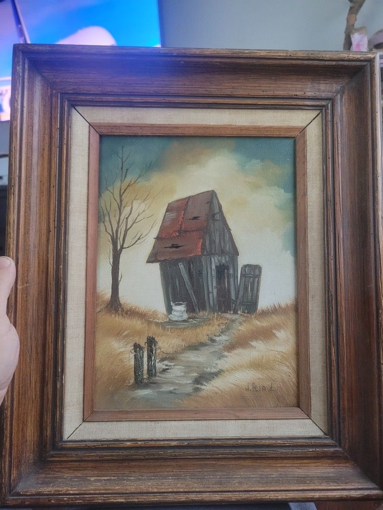 Oil Painting By J.Bird