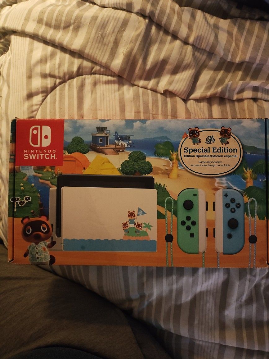 Nintendo Switch Animal Crossing Special Edition