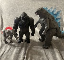Godzilla, King Kong & Mechagodzilla Toys – Bundle or Individual