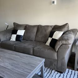 Like New Sofa and 3 Matching Tables 