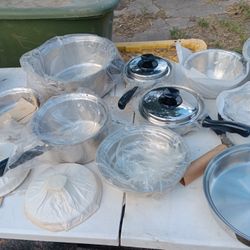 Vita Craft Micromium Steel/pot and pan 12 Pieces 