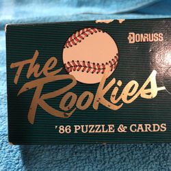 Baseball Cards:  Donruss 1986 The Rookies