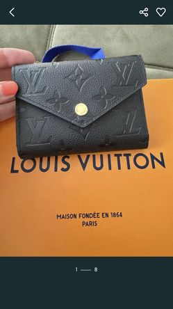 Louis Vuitton Black Victorine Wallet