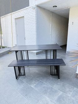 Table And Bench