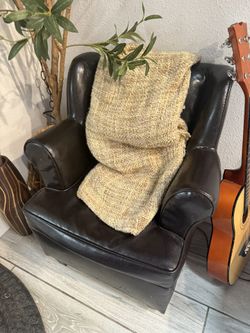 Toddler Leather Chair