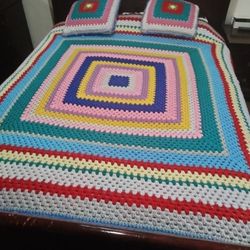 Colchas Tejidas  a Mano