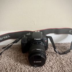 Canon T5i Body, 2 Lenses, Battery, Charger, Mic, 2 SD Cards, USB
