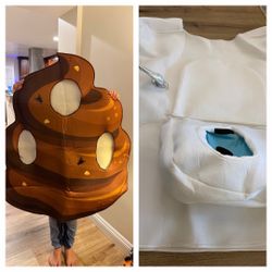 Poop and Toilet Costume Set (2 costumes)