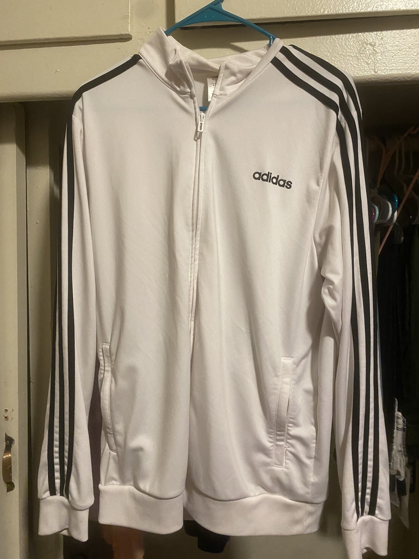 White Adidas Sweater