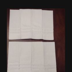 Set Of Six Linen Hand Towels, Never Been Used By