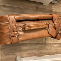 Leather Suitcase 