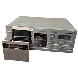 Mitsubishi M-T4100 7-Cassette Auto-Changer Double Cassette Deck Parts Repairjj