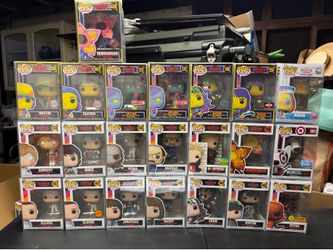 Stranger Things Funko collection