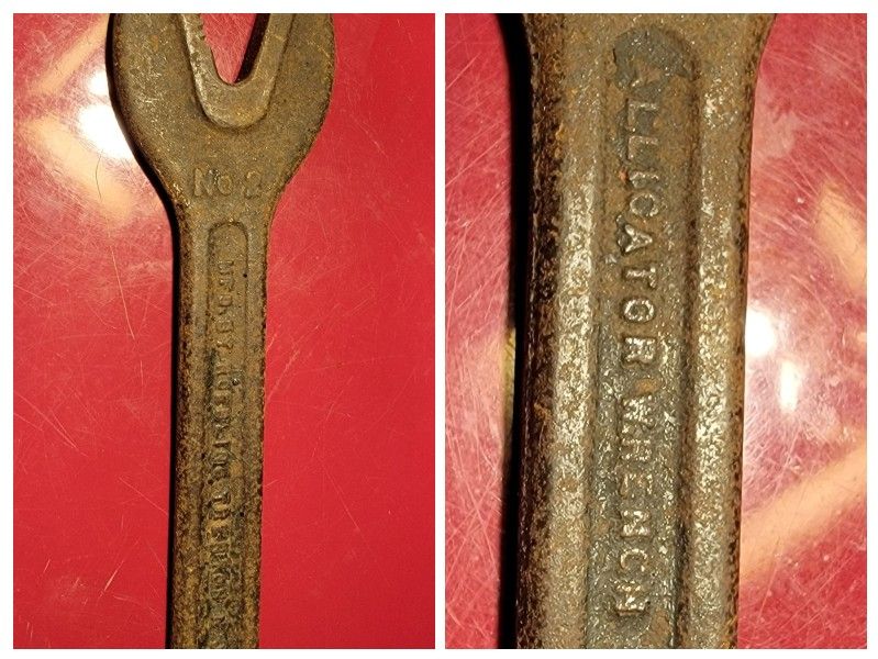 1898 Alligator Wrench