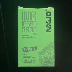 MXJO 18650/3500 mAh 10A Battery