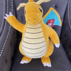 Pokemon 24” Dragonite Jazware Plushie