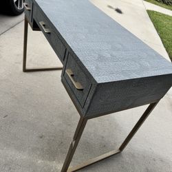 Modern Desk / Console Table with Drawers – Great Condition