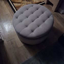 Ottoman storage tufted upholstered