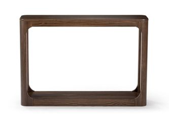 NEW! MAXWELL FURNITURE Forma 46″ Console Table in Walnut