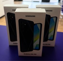 4 samsung A16 mobiles