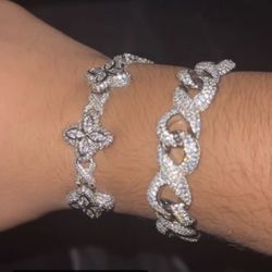 925 sterling Silver Moissanite bracelets