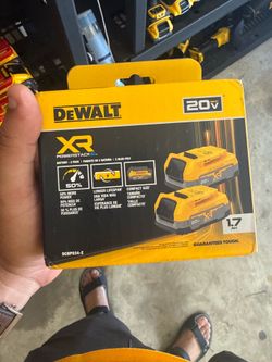 Batería dewalt paquete de 2 baterías