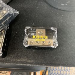  New Car Audio Distribution Block 1 x 0 Gauge In / 4 x 4 Gauge Out  $15 Each 