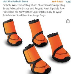Petbobi  Dog Shoes Large New 