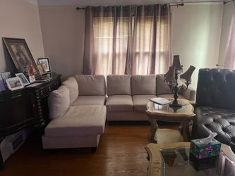 Beige sectional, need gone $250