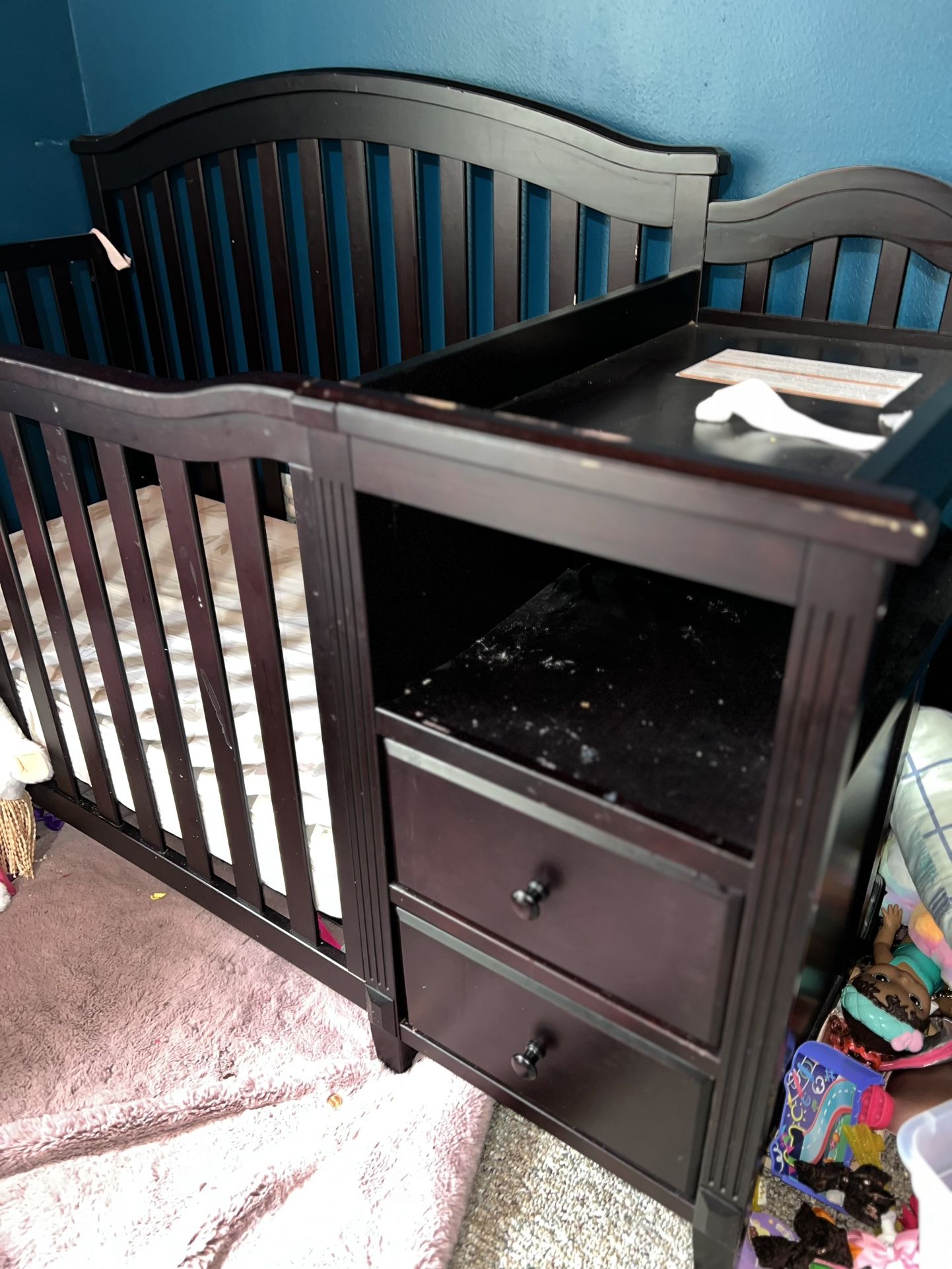 Baby Crib With Out Mattress 