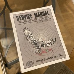 1984-1990 Harley Fxr Service Manual