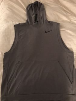 Nike sleeveless hoodie