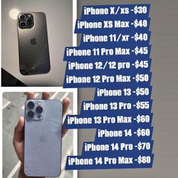 iPhones Screens Water Damage And Back Glass