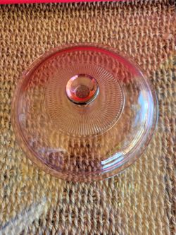 Pyrex V1C 18 Cranberry 6 1/4” Replacement Lid Pyrex Vision Corning Ware
