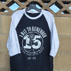 RARE🔥 2018 A Day to Remember 15th Anniversary Long Sleeve Medium