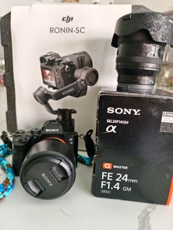 Sony Alpha a7 III with 3 Lens + DJI set (Bundle All In)