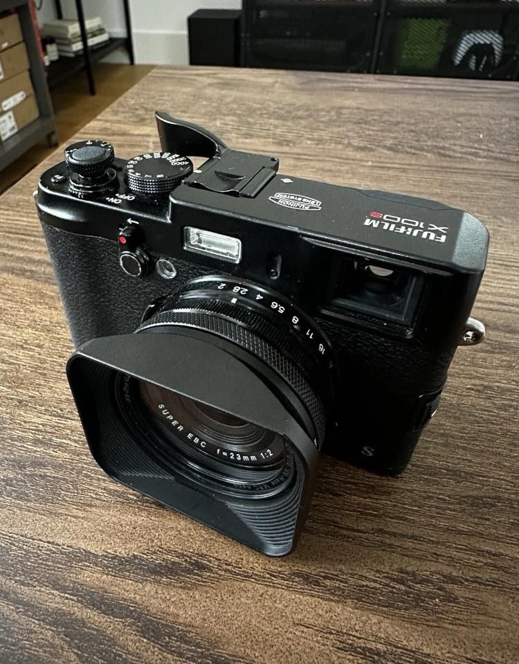 Fujifilm X100S 16.3MP Compact Digital Camera - Black - With Extras