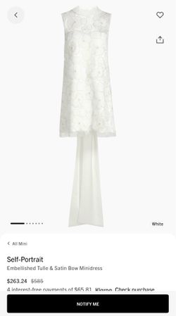Self portrait dress size 12