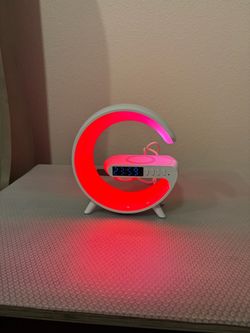 Smart Light Sound Machine Clock with Charger