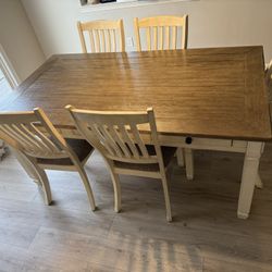 Kitchen Table With 5 Chairs 