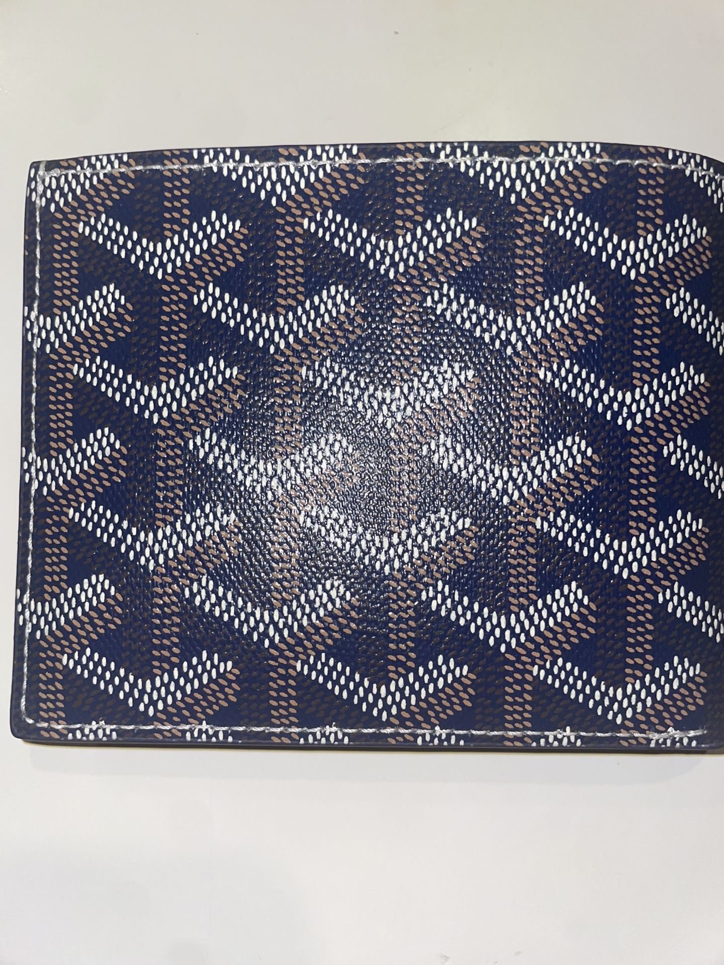 Goyard Victoire Navy Blue Wallet