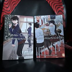 Komi Can’t Communicate Manga Vol. 1 & Vol. 2