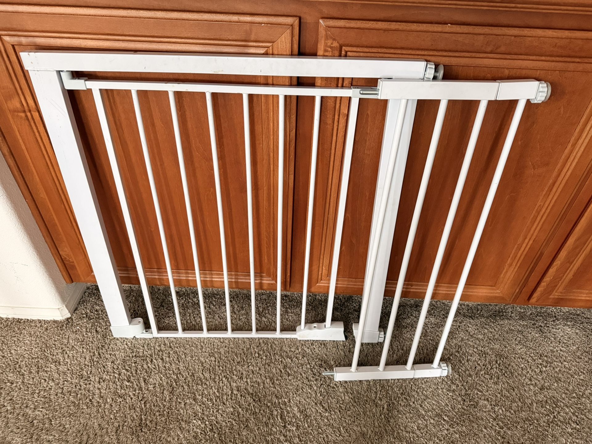 White Baby Gate