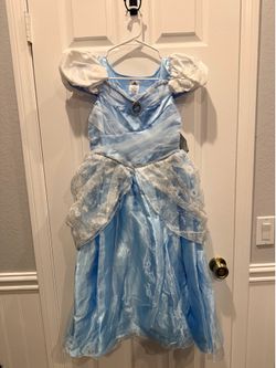 Disney Store Cinderella Princess Costume Dress – Girls Size 9/10 – NWT s 9/10 – NWT